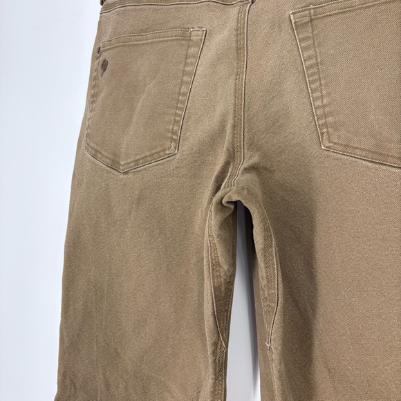 Duck Camp Mens Tan Cordura Stretch Outdoor Workwear Canvas Outdoors Pants - Picture 8 of 12